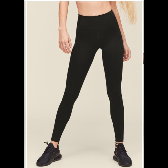 Girlfriend Collective Black High Rise Legging S - Picture 1 of 7